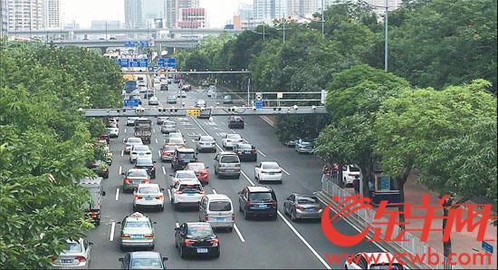 广州市开四停四实施一周 拥堵路段有所缓解